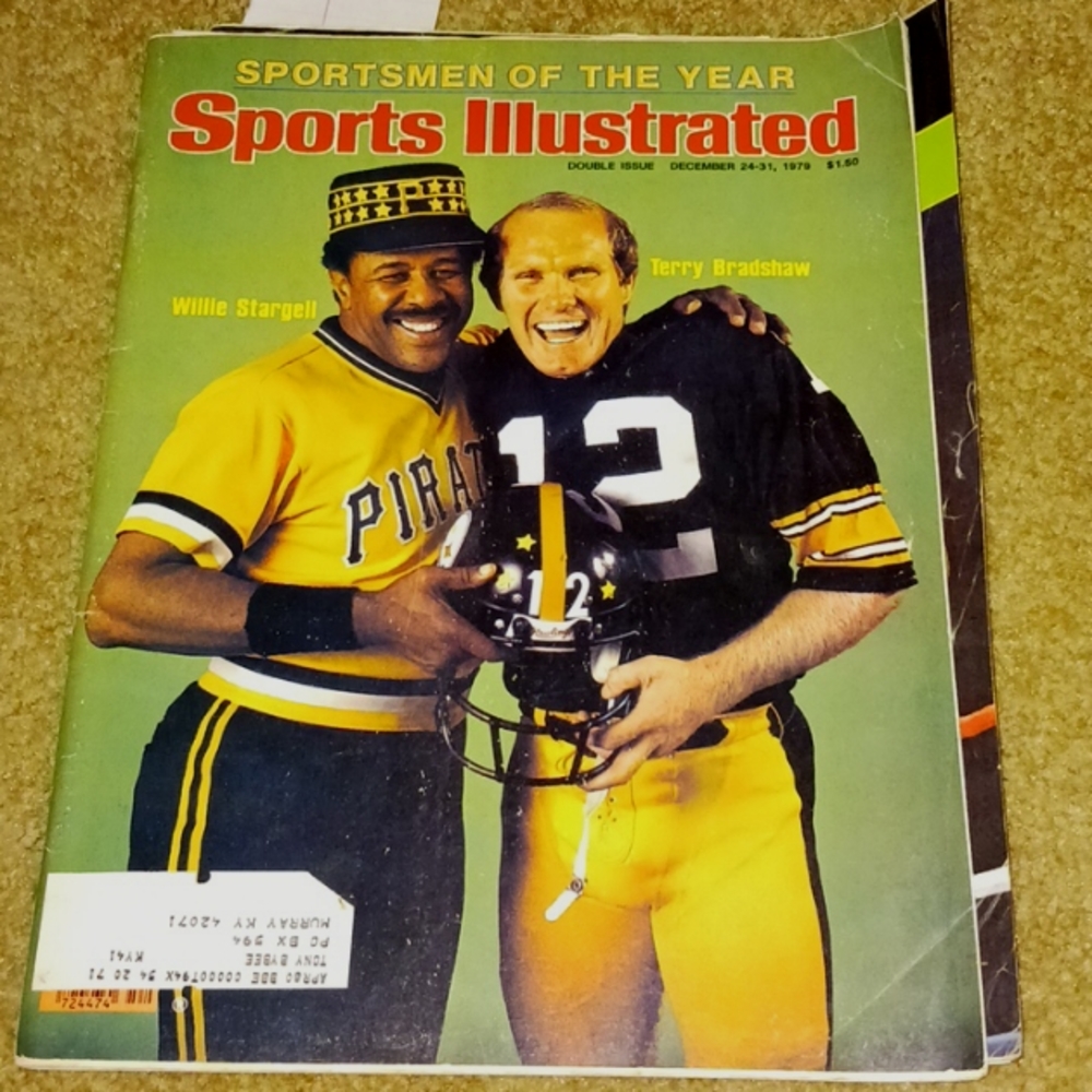 1979 Sports Illustrated December 24, 1979 Issue - Stargell, Bradshaw Cover